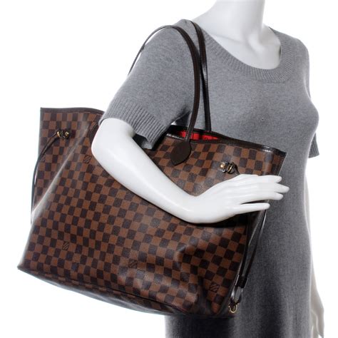 louis vuitton damier ebene neverfull gm price|louis vuitton neverfull gm size.